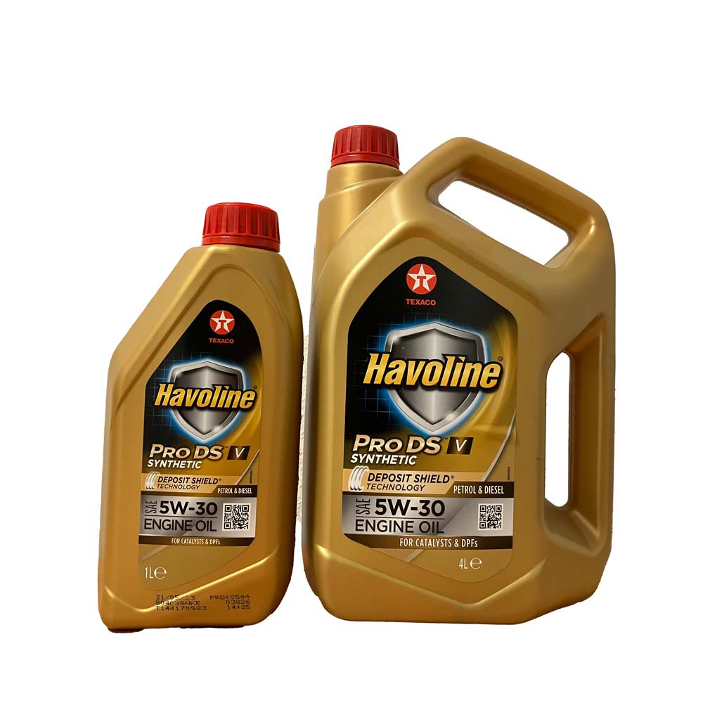 5W-30 Longlife Motoröl, TEXACO Havoline ProDS V, 5 Liter ( 4L + 1L )