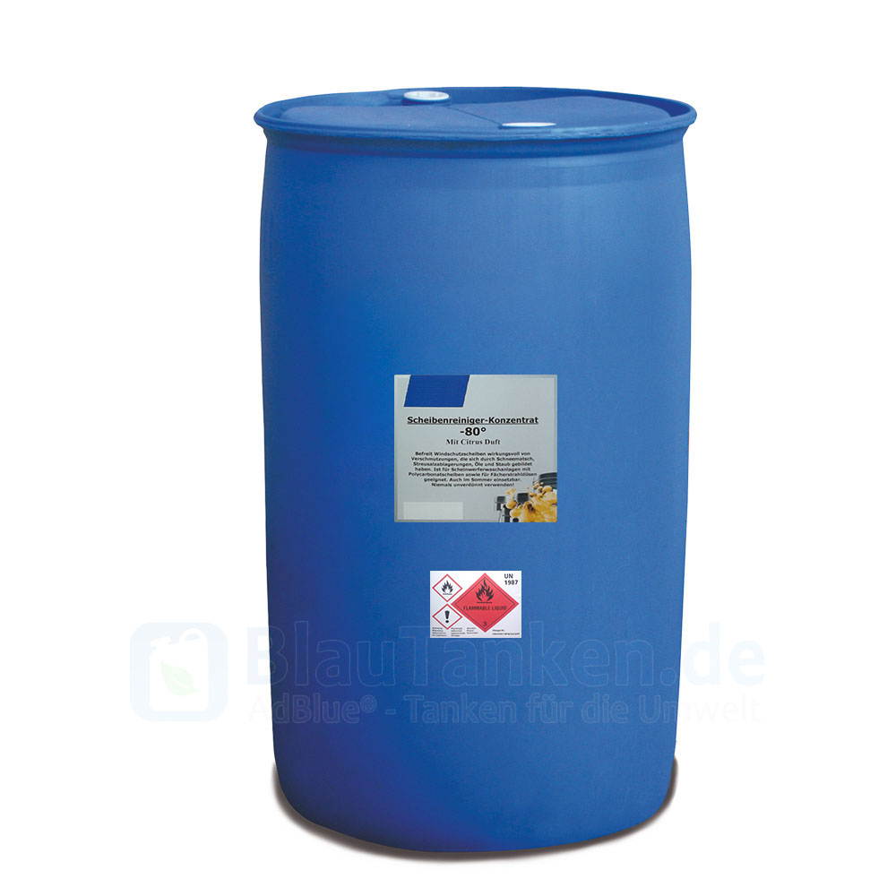 Scheibenreiniger gebrauchsfertig - Sommer, 200 Liter Fass