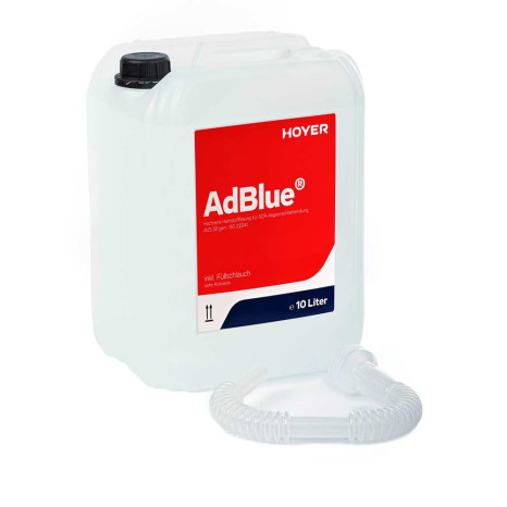 AdBlue Kanister 10 Liter mit Ausgießer für Mercedes-Benz MAN Volvo DAF Iveco Mitsubishi Renault Scania Volkswagen und vielen mehr