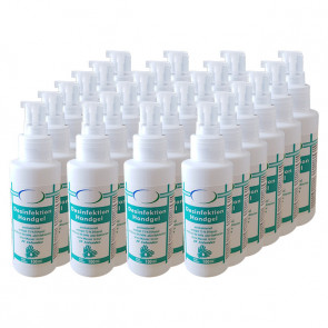 Desinfektionsgel 24x 100 ml, für Hand- und Flächendesinfektion, VIRUZID