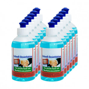 Desinfektionsmittel 12x 250 ml, für Hand- und Flächendesinfektion, VIRUZID