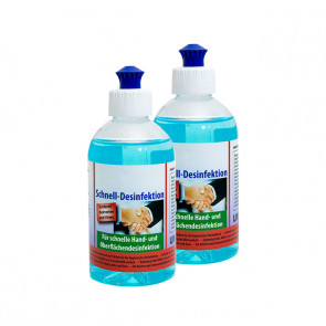 Desinfektionsmittel 2x 250 ml, für Hand- und Flächendesinfektion, VIRUZID
